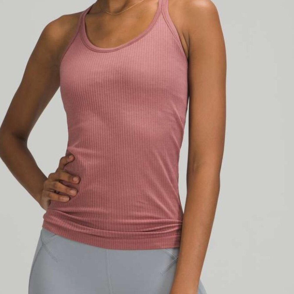 Lululemon Ribbed Tank in Chai